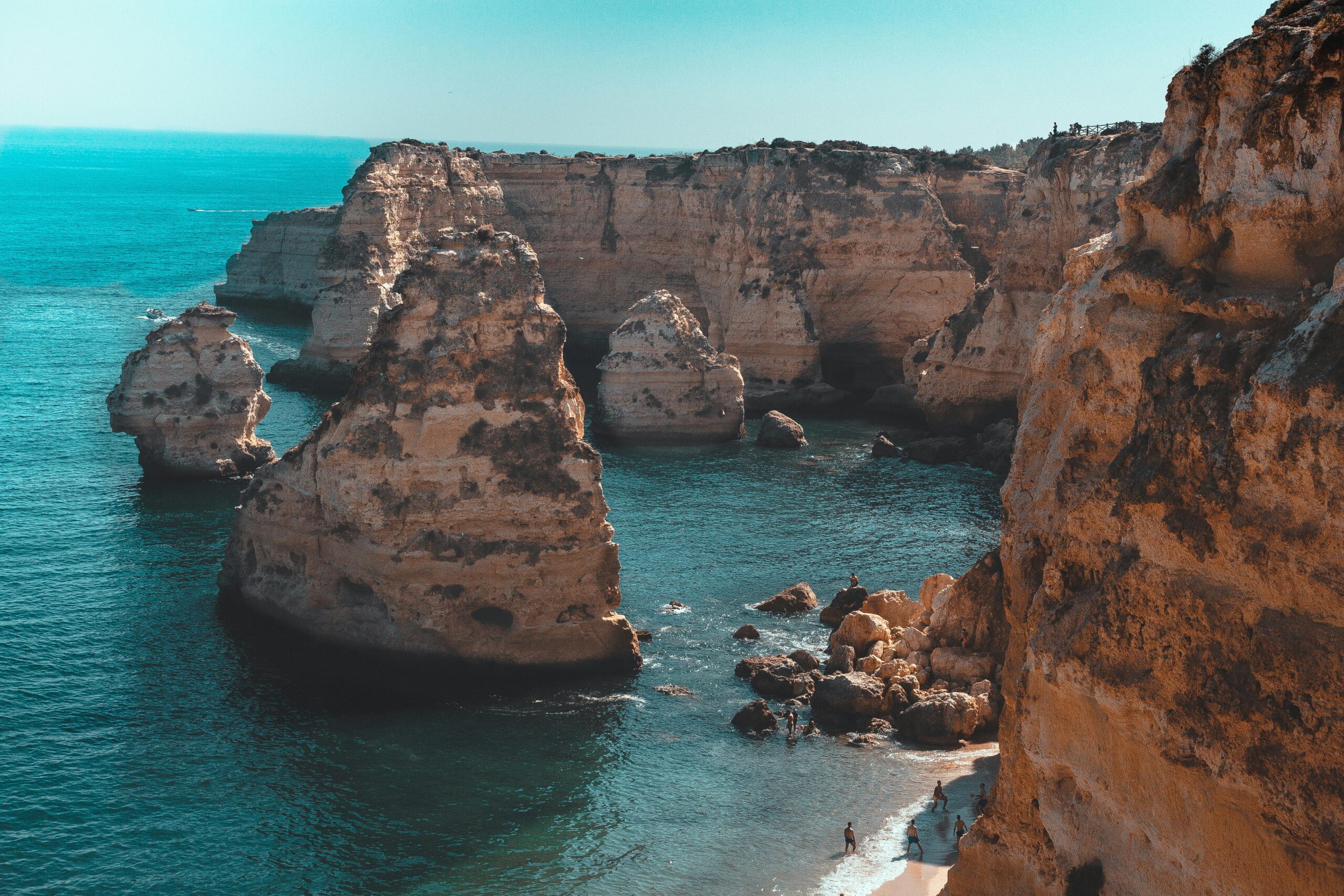 Praia da Marinha - Foto de Otra ruta