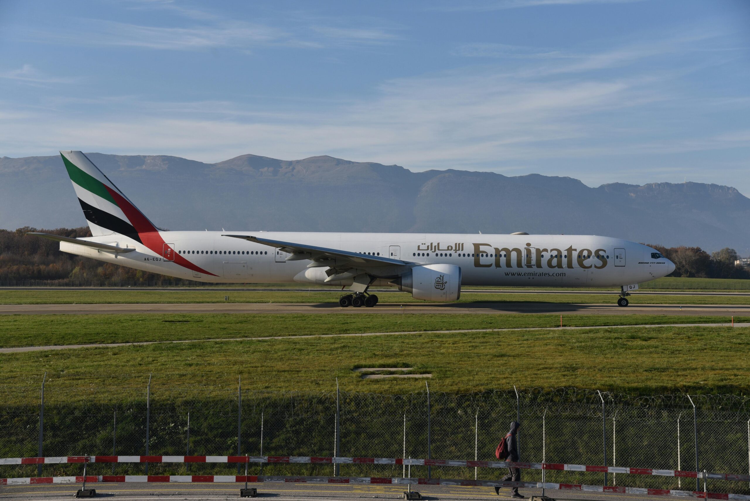 Avião Emirates - Foto de Planespotter Geneva